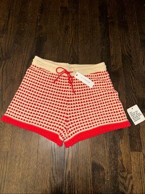 New! Top shop knit shorts Size:S